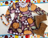 Blooming Pumpkin Patch Dress (FSP1395)