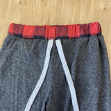 Buffalo Plaid Pocket Loungewear Set - Red/Black (FP1028)-sparkledots-sparkledots