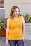 Addison Henley Tank - Mustard