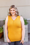 Addison Henley Tank - Mustard