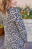 Colbie Cardigan - Grey Leopard