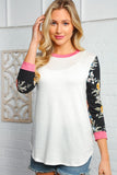 Floral Raglan Top