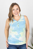 Addison Henley Tank - Seabreeze