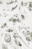 Sassy Birds Dress with Pattern Cuff Leggings-sparkledots-sparkledots