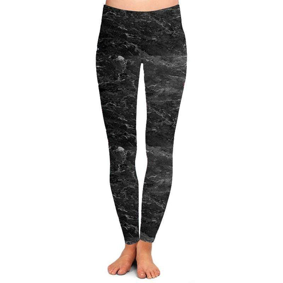 Marbled Leggings W/ Pockets