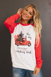 Hallmark Christmas Movie Raglan