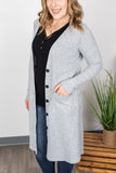 Colbie Cardigan - Light Heather Grey