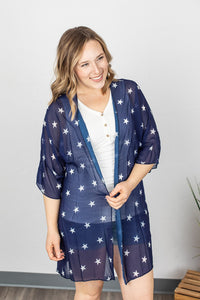 Big Stars Kimono