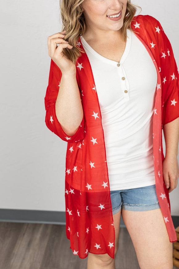 Big Stars Kimono