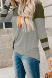 Pinstripe Patch Pocket Top