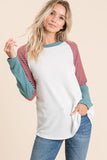 Solid Thermo Raglan Top