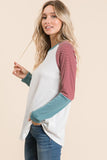 Solid Thermo Raglan Top