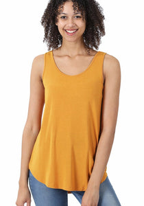 MUSTARD LOOSE FIT TANK