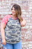 Hide & Seek Camo Star Top