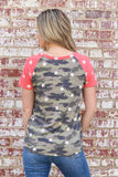 Hide & Seek Camo Star Top