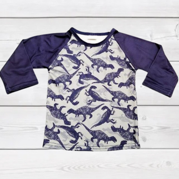 Slate-o-Saurus (ComfyCute Long Sleeved Tee)