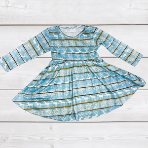 Deck the Boardwalk ComfyCute Twirly Dress-FALLPREORDERCC-sparkledots