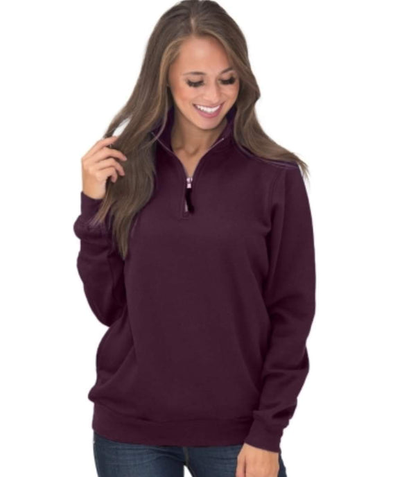 Purple Half Zip