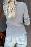 Grey Knot Sweater