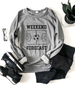 Weekend forecast soccer sweatshir