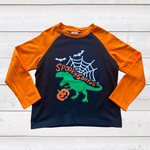 SPOOKYSAURUS Dino Halloween Shirt (FSP1083B)