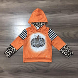 Mommy & Me: THANKFUL Pumpkin Hooded Orange Sweatshirt (FSP1017)