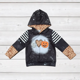 Peace, Love'n Pumpkin Mommy & Me Halloween Hoodies (FSP1021)