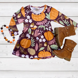 Blooming Pumpkin Patch Dress (FSP1395)