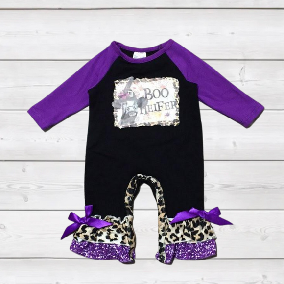 Boo Heifer! Deluxe Halloween Romper (FSP2001)