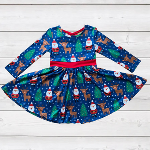 Christmas Perfection Twirly Dress (FSPE1002) [PREORDER]