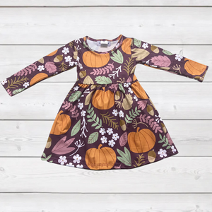 Blooming Pumpkin Patch Dress (FSP1395)