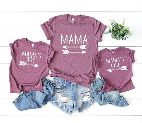 Mommy and Me Sets--MAMA/BOY/GIRL - Threads by MB