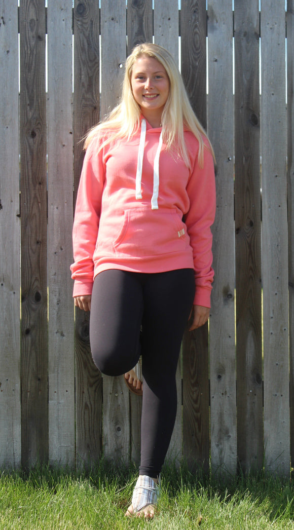 Peach Pull Over Hoodie