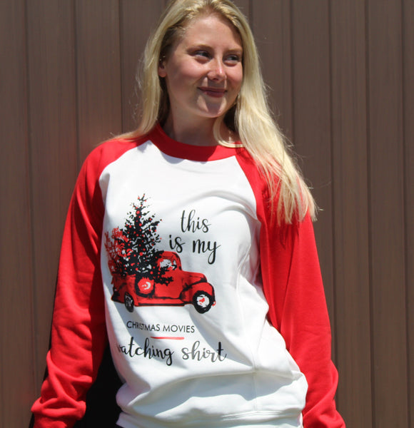 Hallmark Christmas Movie Raglan