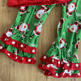 Little Miss Nice List Santa Pants Outfit (HOLIDAY 2021070026)