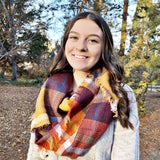 Plaid Infinity Scarves