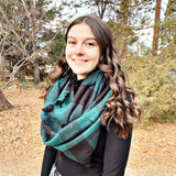 Plaid Infinity Scarves