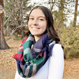 Plaid Infinity Scarves