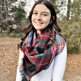 Plaid Infinity Scarves