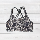 Animal Print Tween Sports Bras-sparkledots-sparkledots