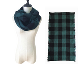 Plaid Infinity Scarves