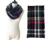 Plaid Infinity Scarves