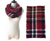 Plaid Infinity Scarves