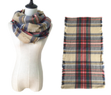 Plaid Infinity Scarves