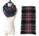 Plaid Infinity Scarves