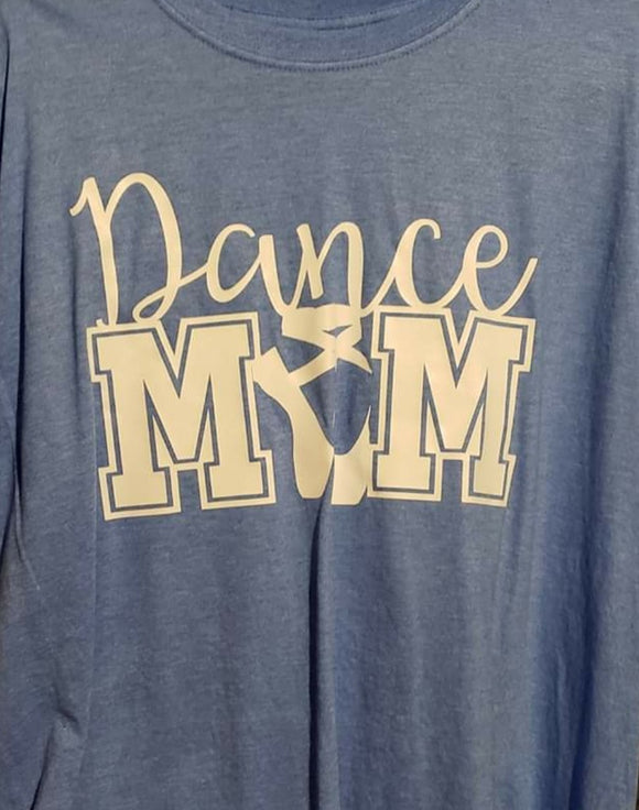 Blue Dance Mom Tee