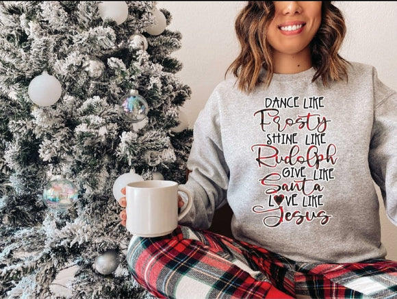 Dance like Frosty Crew Sweatshirt