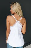 White Lace Tank