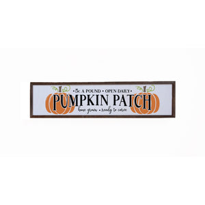 24x6 Pumpkin Patch Home Decor