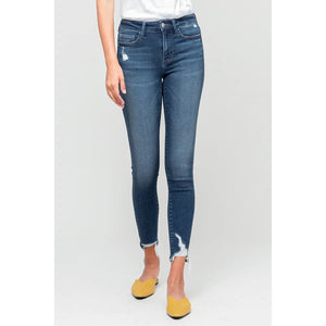 MID RISE SKINNY JEAN by Vervet